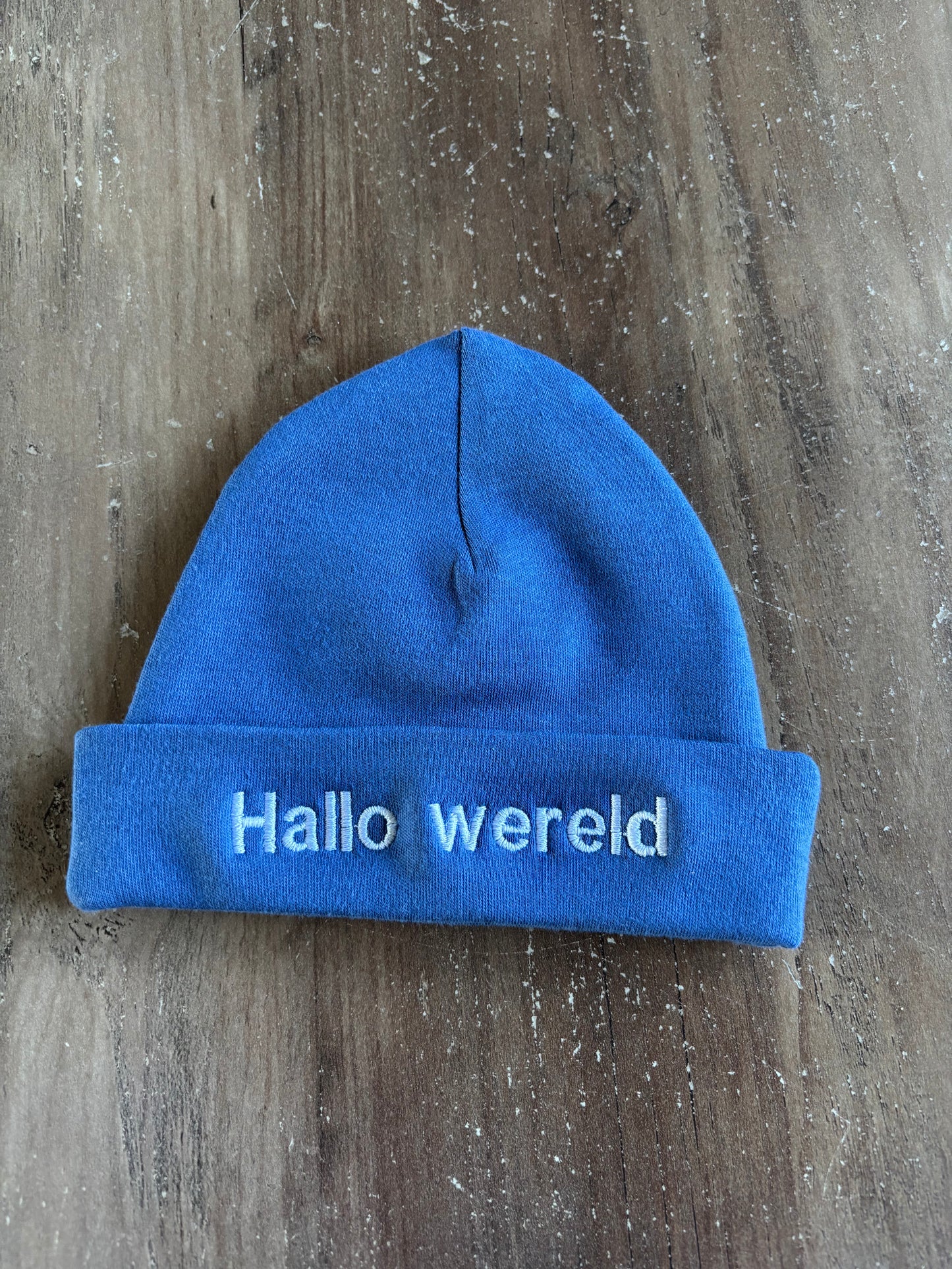 Baby mutsje – gepersonaliseerd