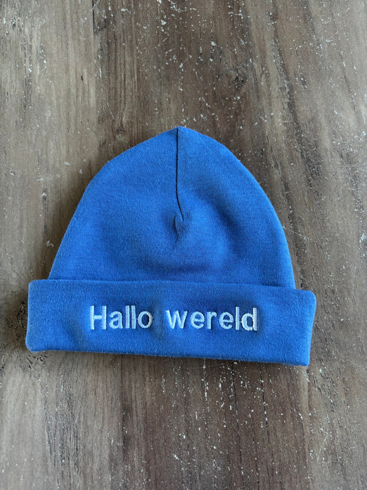Baby mutsje – gepersonaliseerd