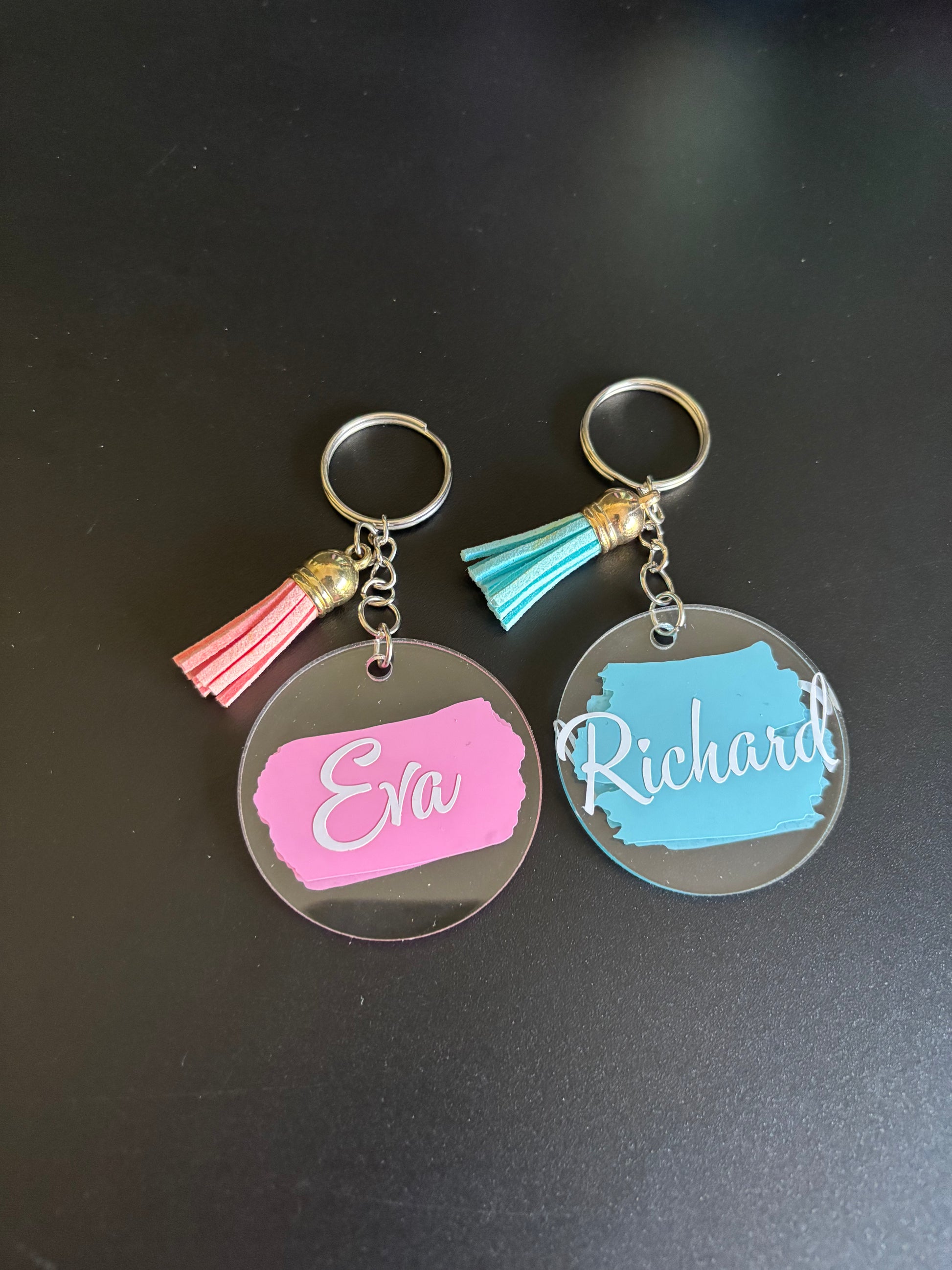 Naam sleutelhanger ByMVcrafts