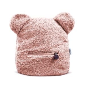 Teddy rugtasje – personaliseerbaar met naam of tekst